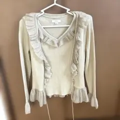 さらにお値下げ‼️【美品】ESPIE アンサンブル　ベージュのサムネイル
