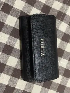 FURLA ブラック 三つ折り財布【お値下げ致しました⭕️】