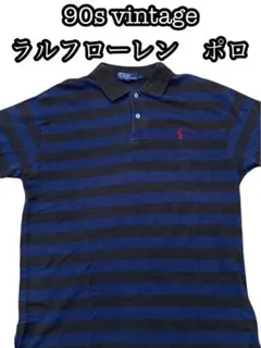 90s Ralph Lauren ラルフローレン　ポロシャツ　ビンテージ　L