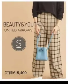 ビューティ&ユース　レディースワイドパンツ　ハイウエスト