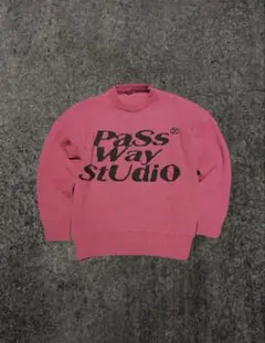 PASSWAY STUDIO ロゴ入りセーター