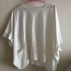 MELANGE 半袖カットソー ホワイト系