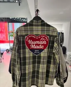 Human Made チェック柄ネルシャツ