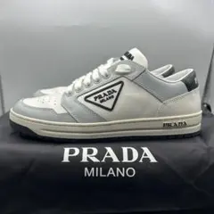 極美品 プラダ スニーカー ローカット サイズ23.5cm 1E790M 箱あり