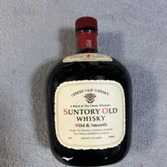 特級・4000ml】サントリーオールド 特大ガロンボトル 木調台座付き 古