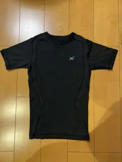 CW-Xワコール　トレーニングウエア　コンプレッション　ブラックS