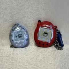 たまごっち ミニチュアチャームコレクション ふたごてんし、やんぐまめっち