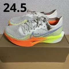新品 ZOOMX VAPORFLY NEXT% 3 ORANGE 24.5cm