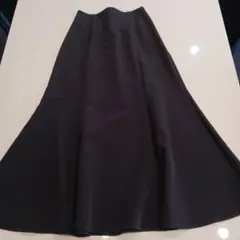 お値下げしました！INGNI　レースアップ フレアロングスカート　黒