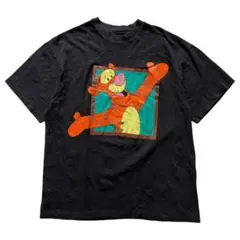 90's USA製 Hanes BEEFY-T ティガー プリント Tシャツ