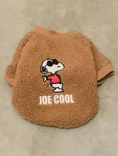 スヌーピー ジョークール　フリース犬服 M