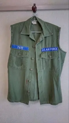 U.S. AIR FORCE ミリタリージャケット 袖なし
