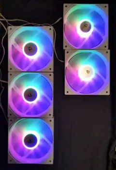 PCファン５個セット/ANTEC 120mm/ペリフェラル/送料無料