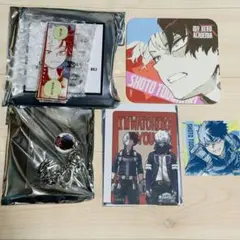 ヒロアカ　原画展　轟焦凍　コースター　ステッカー　名言缶バッジ　合金チャーム