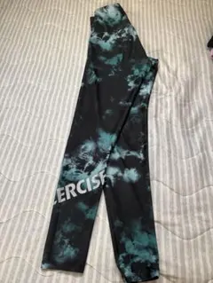 JAZZERCISE レギンス タイダイ柄