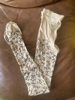 希少★CHANELシャネルココマークストッキング タイツ ベージュ ヴィンテージ