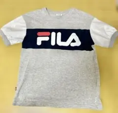 FILA キッズ Tシャツ 150 グレーのサムネイル
