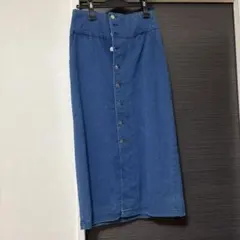 新品デニムロングスカート