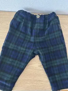 チェック柄パンツ 80cm プティマイン