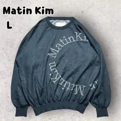た*ん様 Matin Kim FRONT LOGO STITCH WASHED - メルカリ