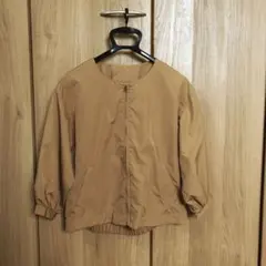 【ラコレ】　ブルゾン　キャメル　春秋のサムネイル