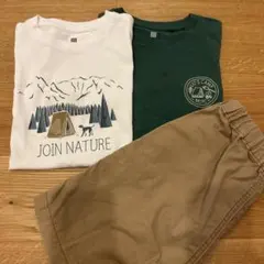 Tシャツ2枚とショートパンツセットのサムネイル