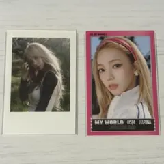 aespa カリナ Spicy MY WORLD トレカ⑤