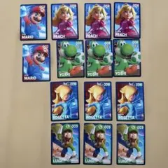 スーパーマリオ キャラクターカード 14枚セットのサムネイル