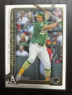 2025 Topps Update Nick Kurtz Rookie Card