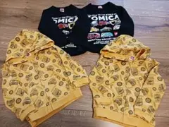 トミカ　イエローパーカーとブラックトレーナーセット