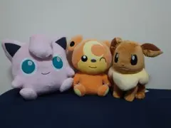 ポケットモンスター めちゃもふぐっとぬいぐるみ プリン ヒメグマ イーブイ