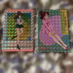 セーラームーンR ホログラムカード セーラーチーム 2枚セット - メルカリ