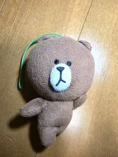 LINE FRIENDS ブラウン マスコット キーホルダー