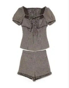 ANDMARY Dorothy gingham check set up - メルカリ