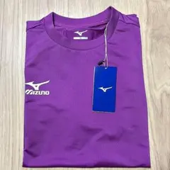 MIZUNO Tシャツ パープル XSサイズ　新品未使用のサムネイル