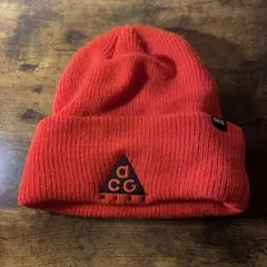NIKE ACG ニット帽 オレンジ