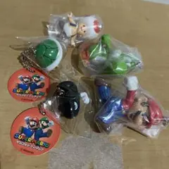 スーパーマリオ キーホルダー 5個セット