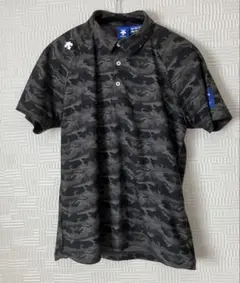 DESCENTE GOLF デサントゴルフ 半袖 ポロシャツ カモフラ 迷彩柄のサムネイル