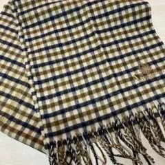 Aquascutum チェック柄マフラー DTK9205