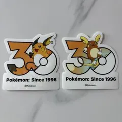 ポケモン 韓国限定 プラスル マイナン 30周年ロゴステッカー - メルカリ