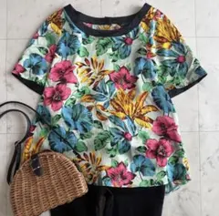 MARC BY MARC JACOBS シルクブラウス 花柄 Mのサムネイル