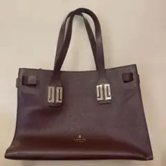 LANVIN ボルドー ショルダーバッグ