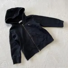 ⭐️ミキハウス⭐️パーカー ダブルB ネイビー トレーナー おしゃれ着 お出かけ