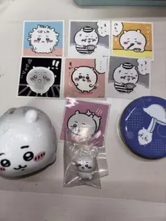 かわいいキャラクター ステッカー・フィギュアセット