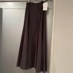 Mila Owen ミラオーウェン　ロングスカート　ダークグレー新品未使用タグ付