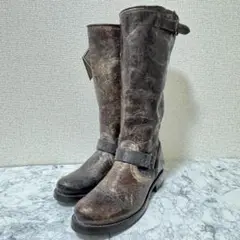 【新品未使用】FRYE エンジニアブーツ メキシコ製 バックル 25.5cm