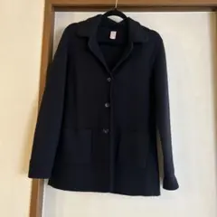 Ships ニット　ジャケット　濃紺色