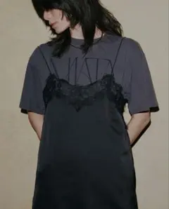 AMERI MEDIMALTATEE WITH LAYERED CAMI TOPのサムネイル