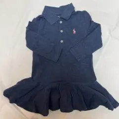 Ralph Lauren ネイビー ワンピース 12M 80cm