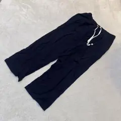 ユニクロ　イージーパンツ XL 紺 ネイビー リラックス メンズ